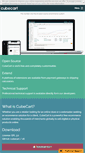 Mobile Screenshot of cubecart.com